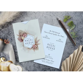 Elegance Yeni Ekonomik Davetiye 7038