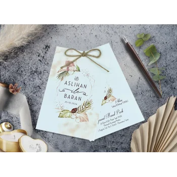 Elegance Yeni Ekonomik Davetiye 7040