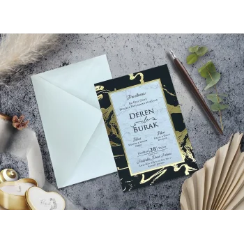 Elegance Yeni Ekonomik Davetiye 7042