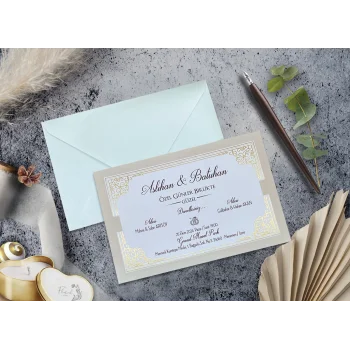 Elegance Yeni Ekonomik Davetiye 7043