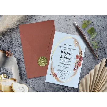 Elegance Yeni Ekonomik Davetiye 7046