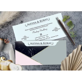 Elegance Yeni Ekonomik Davetiye 7047