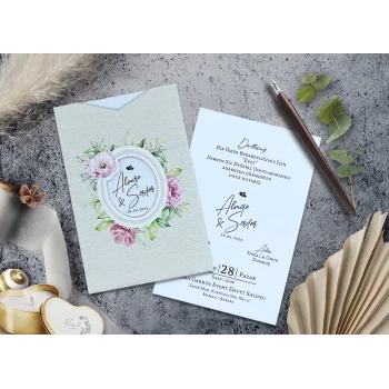 Elegance Yeni Ekonomik Davetiye 7055