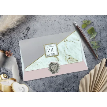 Elegance Yeni Ekonomik Davetiye 7058