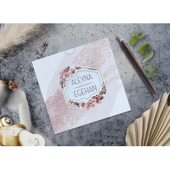 Elegance Yeni Ekonomik Davetiye 7065