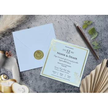 Elegance Yeni Ekonomik Davetiye 7069