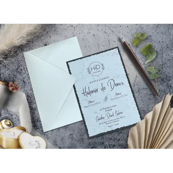 Elegance Yeni Ekonomik Davetiye 7076