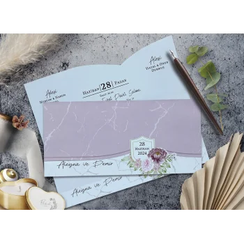 Elegance Yeni Ekonomik Davetiye 7090