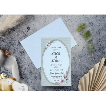 Elegance Yeni Ekonomik Davetiye 7095