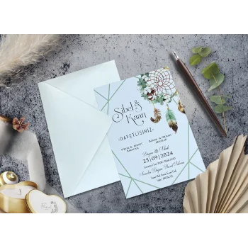 Elegance Yeni Ekonomik Davetiye 7102