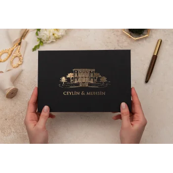 Erdem Lüks davetiye 5102 (1Adet) Jelatinli