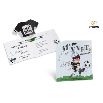 Erdem Sünnet Davetiyesi Beşiktaş Takımlı 80903