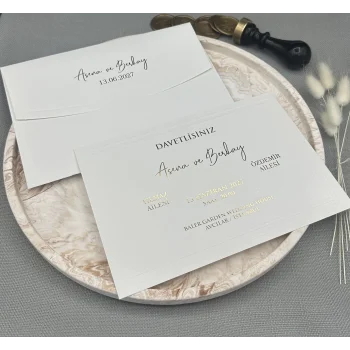 Tekirdağ Davetiye Lüks 1034