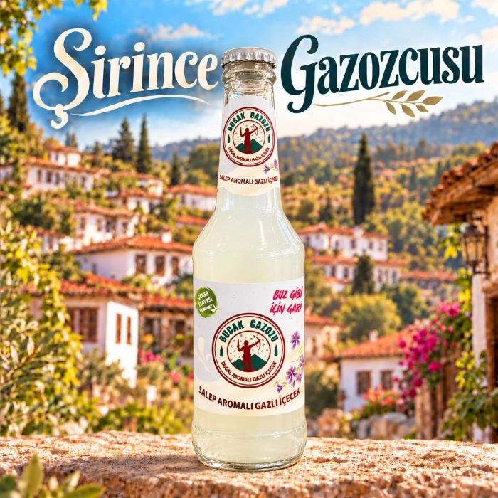Bucak Gazozu Salep 250 ml – 24 Adet