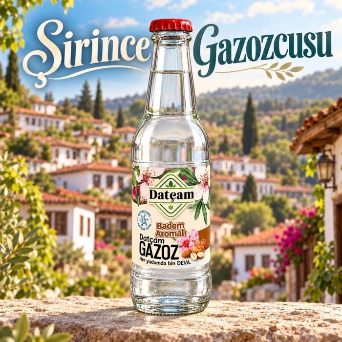 Datçam Gazoz Badem Şekerli 200 ml – 24 Adet
