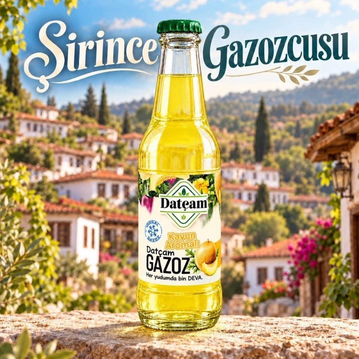 Datçam Gazoz Kavun 200 ml – 24 Adet