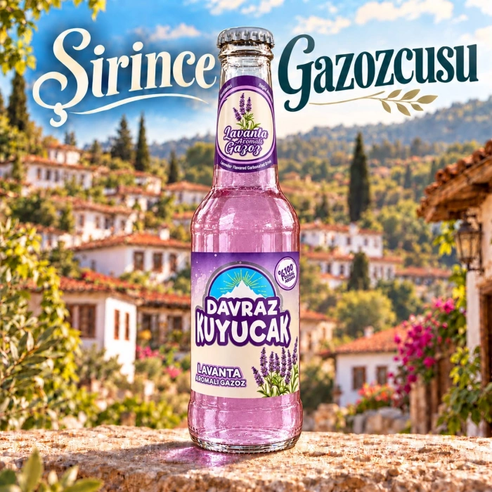 Davraz Gazoz Lavanta 250 ml – 24 Adet