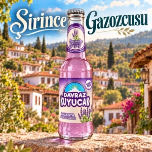 Davraz Gazoz Lavanta 250 ml – 24 Adet