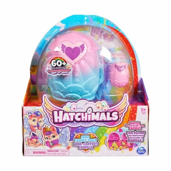 6063120 Hatchimals Sürpriz 3 Karakterli Aile Paketi Ev Oyun Seti