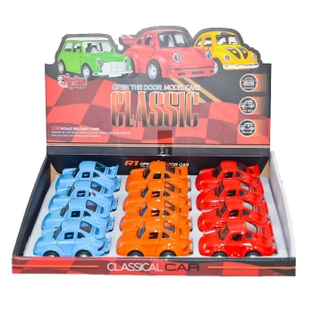 MY66-Q2124 ÇekBırak Metal Spor Araba 1:38 - Vardem Oyuncak