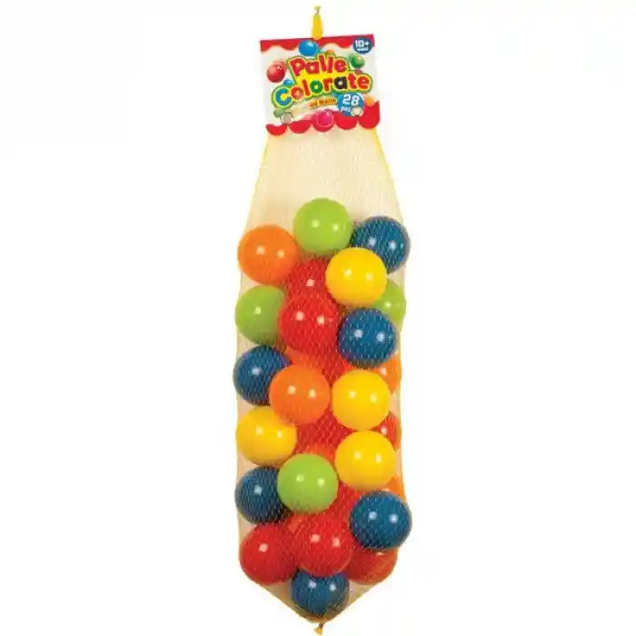 01901 Oyun Havuz Topu 7 cm  28li Filede