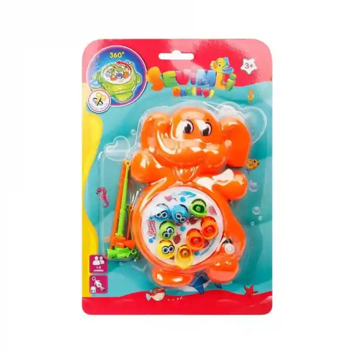 02371 Sevimli Balıkçı Kurmalı Balık Tutma Oyunu -NessiWorld