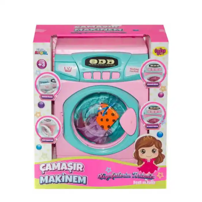 02608 Sesli ve Işıklı Çamaşır Makinesi -Oydaş
