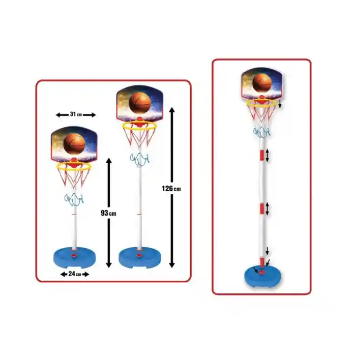03650 Küçük Ayaklı Basketbol Potası -Fentoys