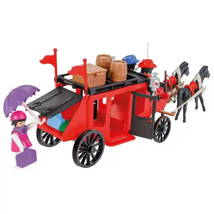 04 002 NessiWorld Mekanik Seri 2 Posta Arabası -NessiWorld Oyuncak