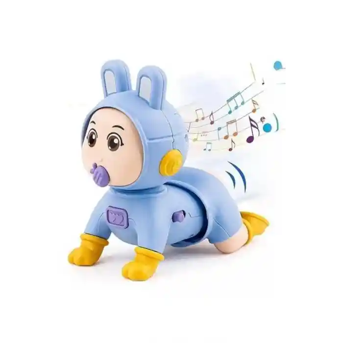 0811-1-100 KUT.PİLLİ EMEKLEYEN BEBEK -PŞA