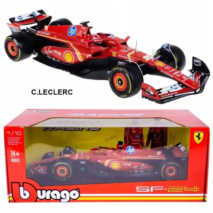1:18 Ferrari SF-24 Formula Model Araba ( 2 Asorti )