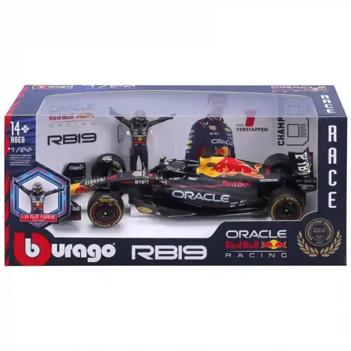 1:24 Formula 1 Oracle Red Bull RB19 Model Araba ( 2 Asorti )