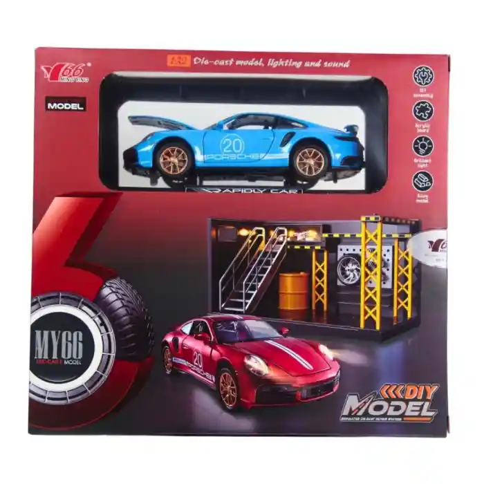 1/32 Porsche 911 Turbo Otomobil