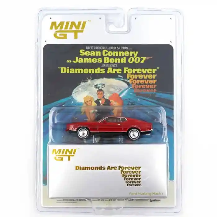 1/64 Ford Mustang Mach 1 Diamonds Are Forever / English - Blister Paket