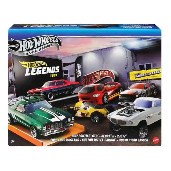 1:64  Legends Silver Serisi 6’lı Paket