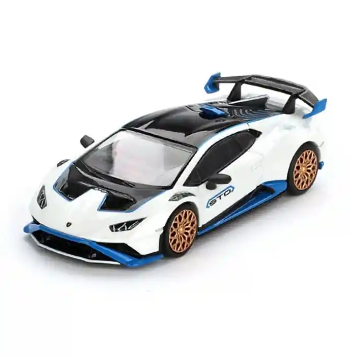 1/64 Lamborghini Huracán STO Bianco Asopo - Blister Paket