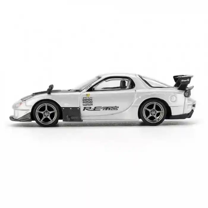 1/64 Mazda RX-7 RE-Amemiya Silver Metallic