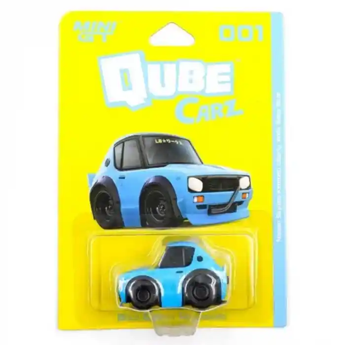 1/64 Qube Carz Serisi Nissan Skyline Kenmeri Liberty Walk Baby Blue Blister Paket