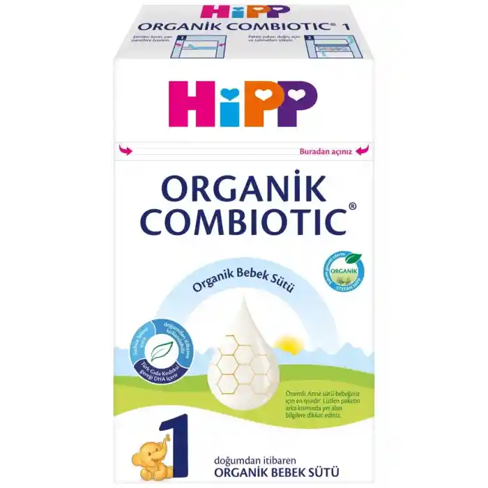 1 Organik Combiotic Bebek Sütü 600 Gr