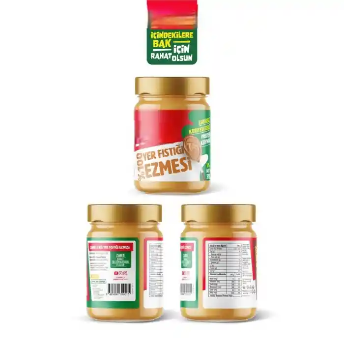 %100 Yer Fıstığı Ezmesi 315 Gr