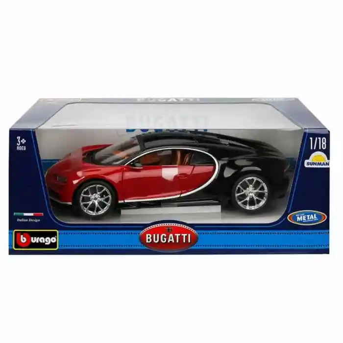 1011040 1:18 Bugatti Chiron Model Mavi Araba -