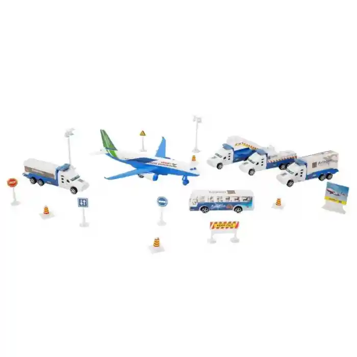 1012381 YFN MXX OYUN SET HAVAALANI UÇAKLI SES IŞIKLI BYK MV