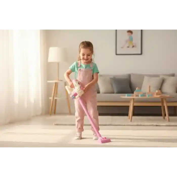 1023 ŞARJLI OYUNCAK ELEKTRİK SÜPÜRGESİ