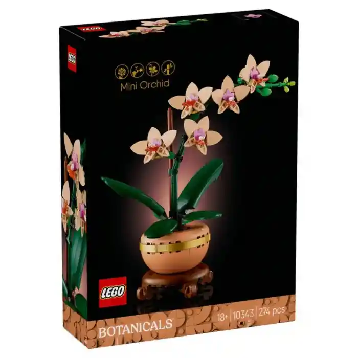 10343 iconic Botanicals Mini Orkide 274 parça +18 yaş