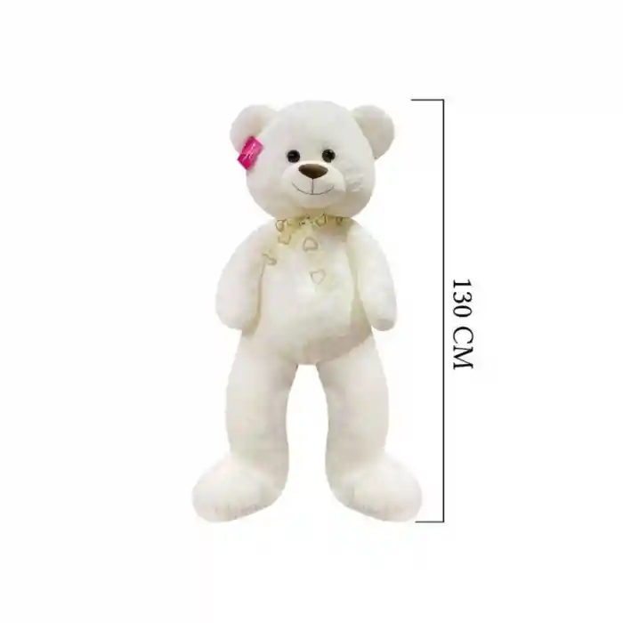 1193 Puffy Salaş Ayı 130 Cm Ekru