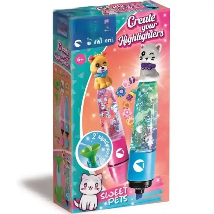 18875 - Fosforlu Kalem Tasarım Seti - Evcil Hayvanlar