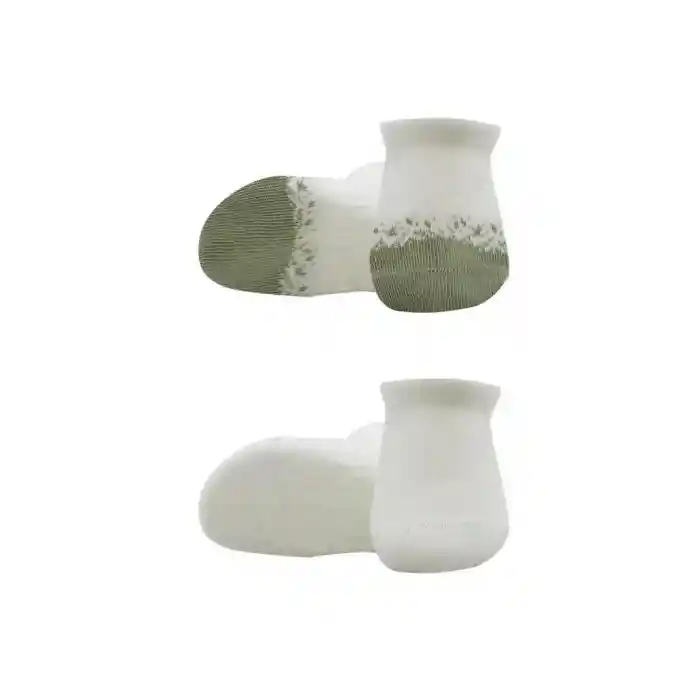 2Li Penye Sneakers Çorap 20105 Nil Ekru