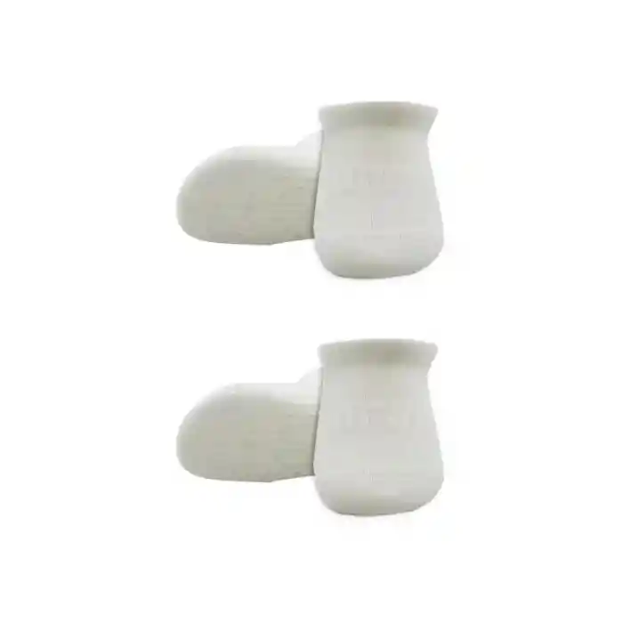 2Li Sneakers Kaymaz Basic Penye Çorap 20103 Ekru Ekru