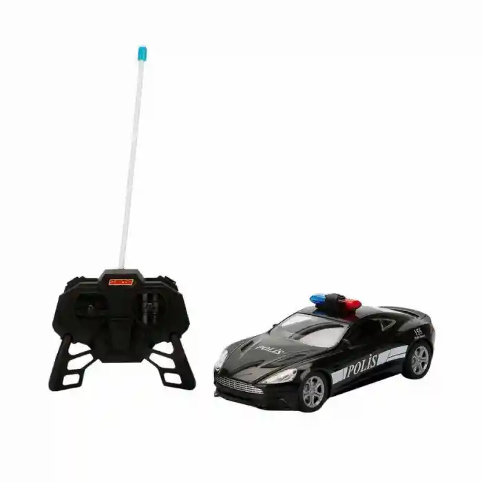 20357 Uzaktan Kumandalı Işıklı Polis Arabası 21 cm  NessiWorld