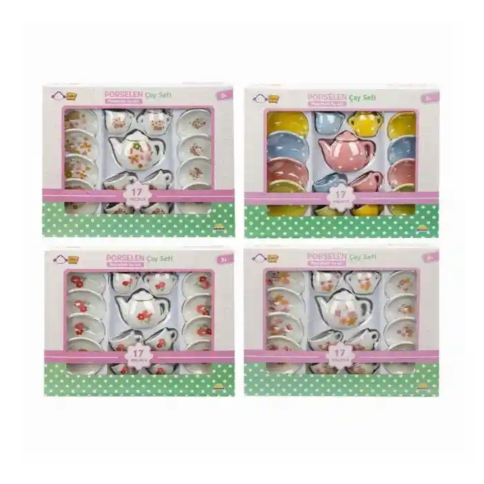 2168 ÇAY SETİ 17 PRÇ PORS 4A